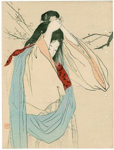 梶田半古「木版口絵」