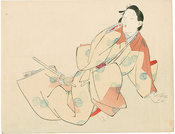 梶田半古「木版口絵」