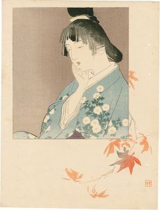 梶田半古「木版口絵」