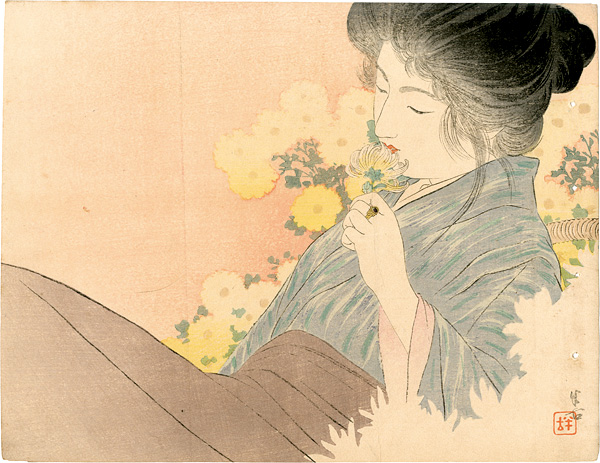 梶田半古「木版口絵」