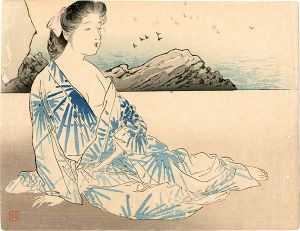 梶田半古「木版口絵」