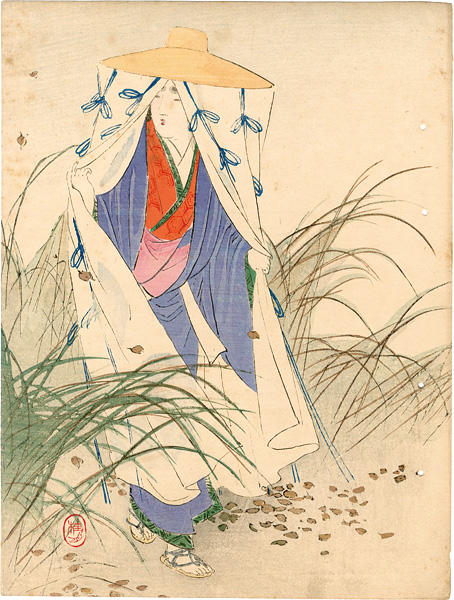 武内桂舟「木版口絵」