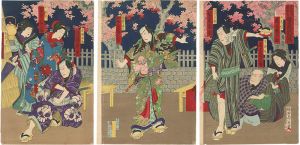 周延「粋菩提新酒又六」