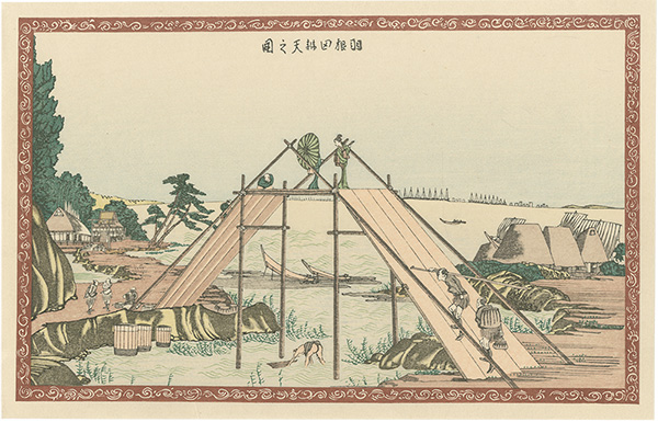 Hokusai “Benten Shrine at Haneda【Reproduction】”