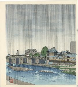 徳力富吉郎「鴨川」