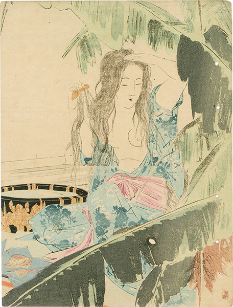 三島蕉窓「木版口絵」