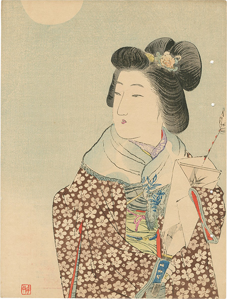 鈴木華邨「木版口絵」