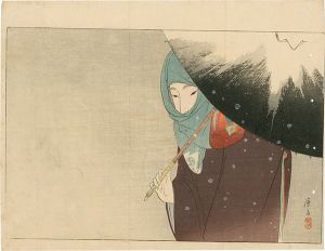 Tomioka Eisen / Kuchi-e Print