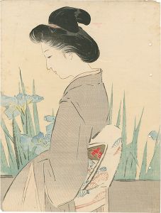 梶田半古「木版口絵」