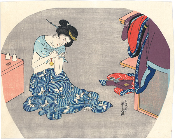Kunisada I “Nail Clipping (tentative title)【Reproduction】”