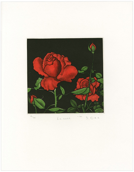 織田繁「薔薇」
