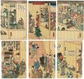 Kabuki Actors in Their Dressin......