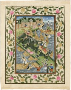 作者不詳「インド細密画」
