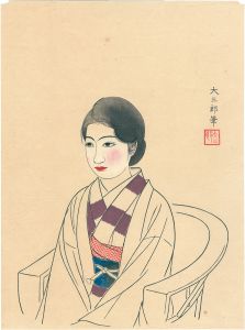中村大三郎「婦人（仮題）」