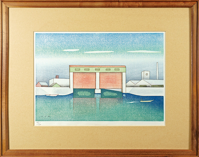 Ushijima Noriyuki “Sluice in summer”