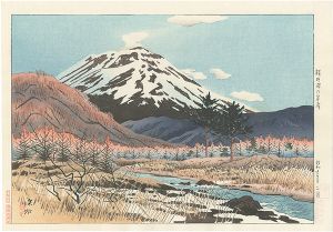 信濃十景　軽井沢の早春