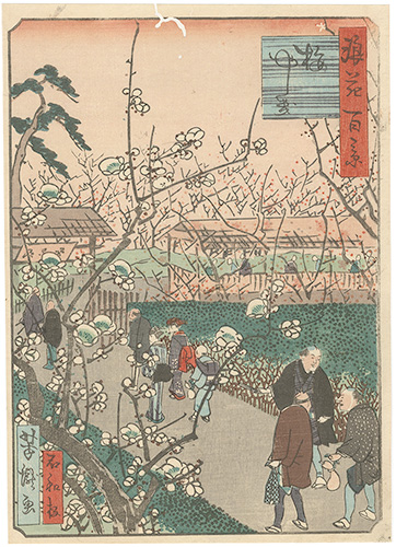 芳瀧「浪花百景　梅やしき」