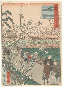 芳瀧「浪花百景　梅やしき」