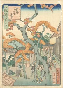 芳瀧「浪花百景　壽法寺」