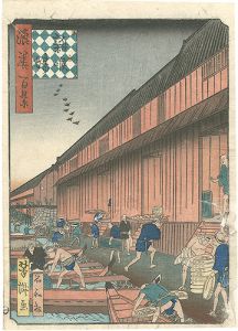 浪花百景　雑喉場