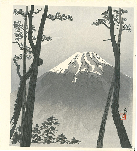 徳力富吉郎「富士山（仮題）」