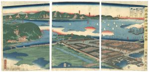 芳虎「武刕神奈川横濱之風景」
