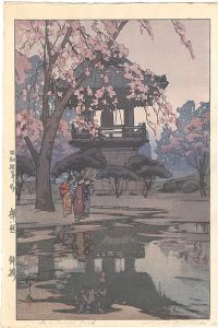櫻八題　鐘樓