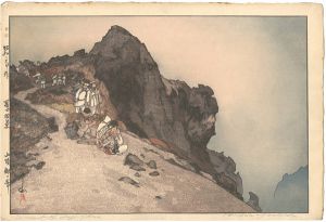 冨士十景　山頂剣ヶ峯