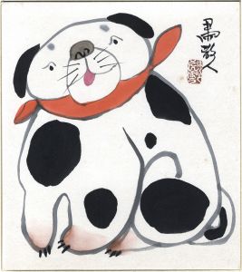 Shukusanpo / Painting : Puppy 