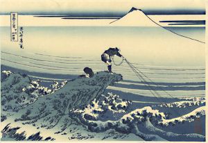 Thirty-six views of Mt. Fuji / Kajikazawa in Kai Province【Reproduction】