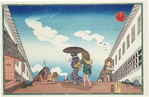 Famous Places in the Eastern Capital / Kasumi-ga-seki【Reproduction】