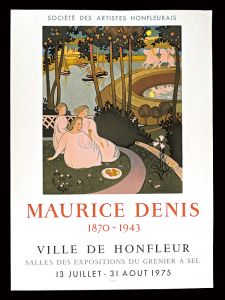 Maurics Denis / Exhibition Poster : MAURICE DENIS 1870-1943