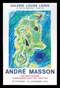Andre Masson / Exhibition Poster : ANDRE MASSON 