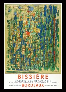 Roger Bissiere / BISSIERE Exhibition Poster