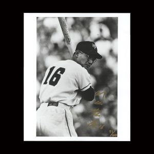 川上哲治「直筆サイン入写真」
