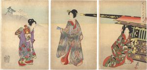 周延「千代田之大奥　御遊山」