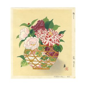徳力富吉郎「椿づくし」