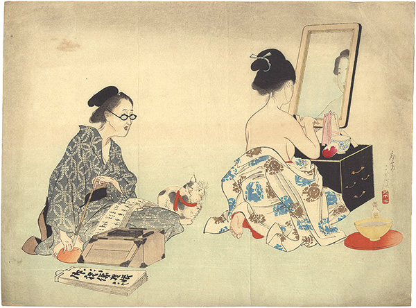 Tomioka Eisen “Kuchi-e Print”