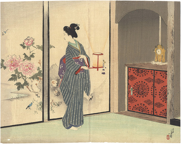 水野年方「木版口絵」