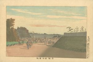 清親「赤坂紀伊国坂」
