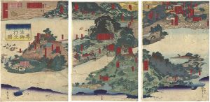 貞秀「釈尊仏法御修行之画図」