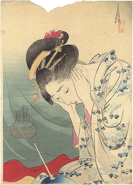 尾形月耕「木版口絵」