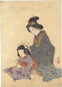 Otake Chikuha / Kuchi-e Print