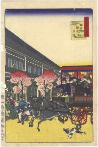 東京各大区之内　銀座煉瓦石造