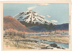 信濃十景　軽井沢の早春