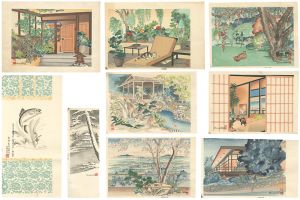 小圃千浦「グリーティングカード用版画」