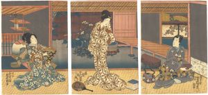 豊国三代「源氏絵」