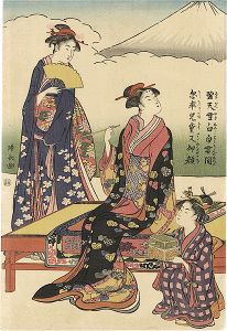 清長「美人画【復刻版】」