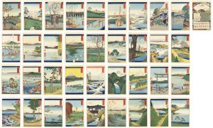 広重初代「富士三十六景【復刻版】」