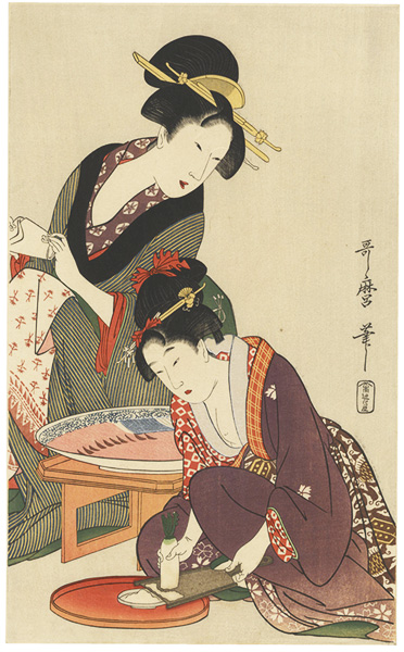 歌麿「刺身のつま【復刻版】」